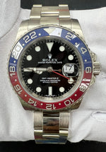 Load image into Gallery viewer, ROLEX GMT MASTER II 116719BLRO