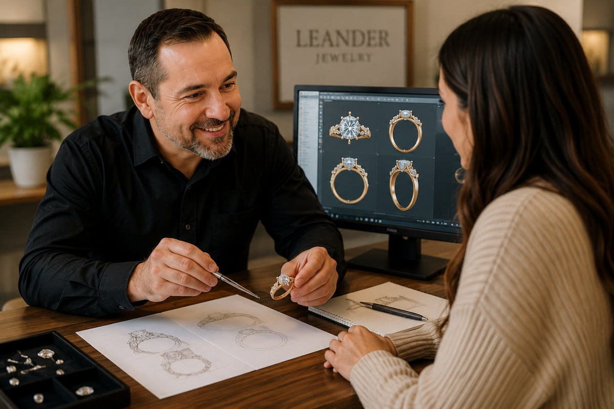 The complete guide to choosing a custom engagement ring in leander, tx