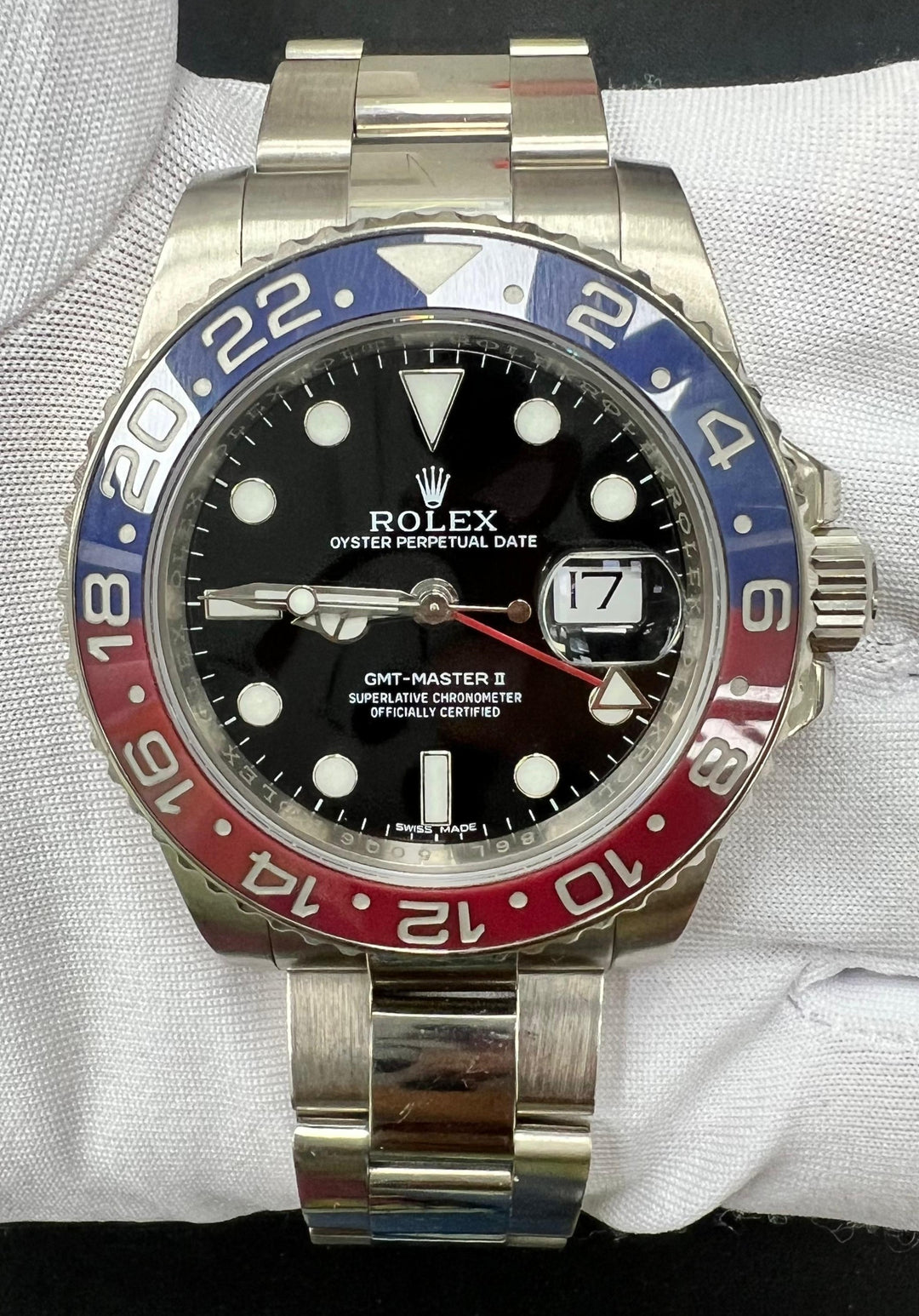 ROLEX GMT MASTER II 116719BLRO