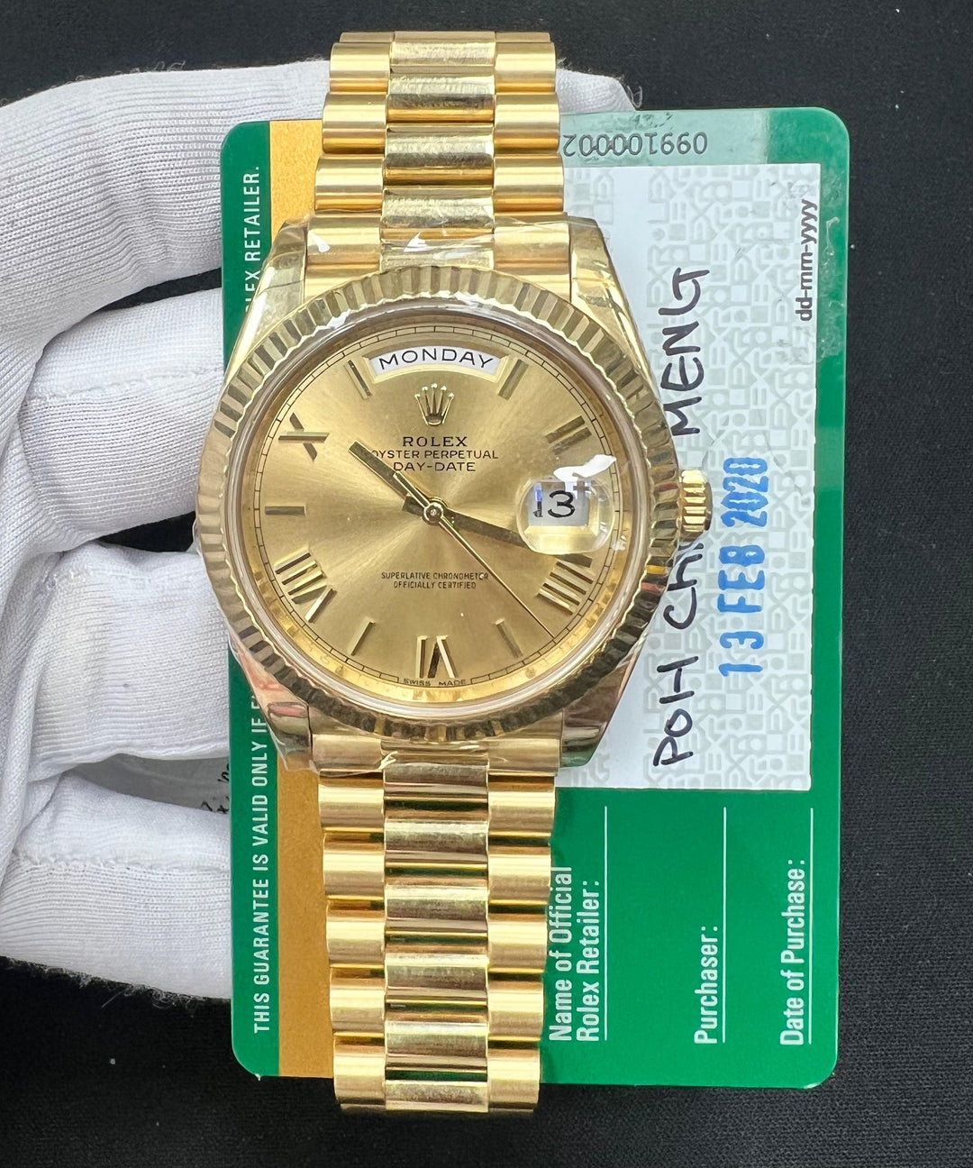 ROLEX DAY-DATE 228238