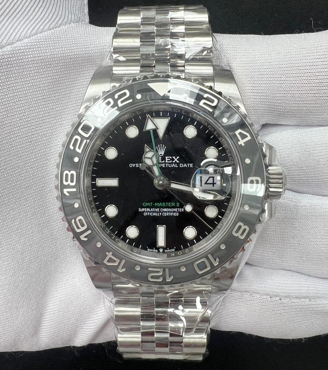 ROLEX GMT MASTER II 126710GRNR