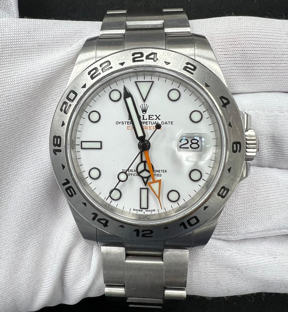 Rolex explorer ii date 216570