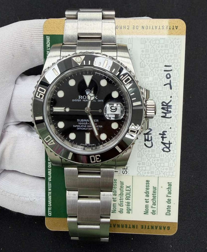 ROLEX SUBMARINER DATE 116610LN