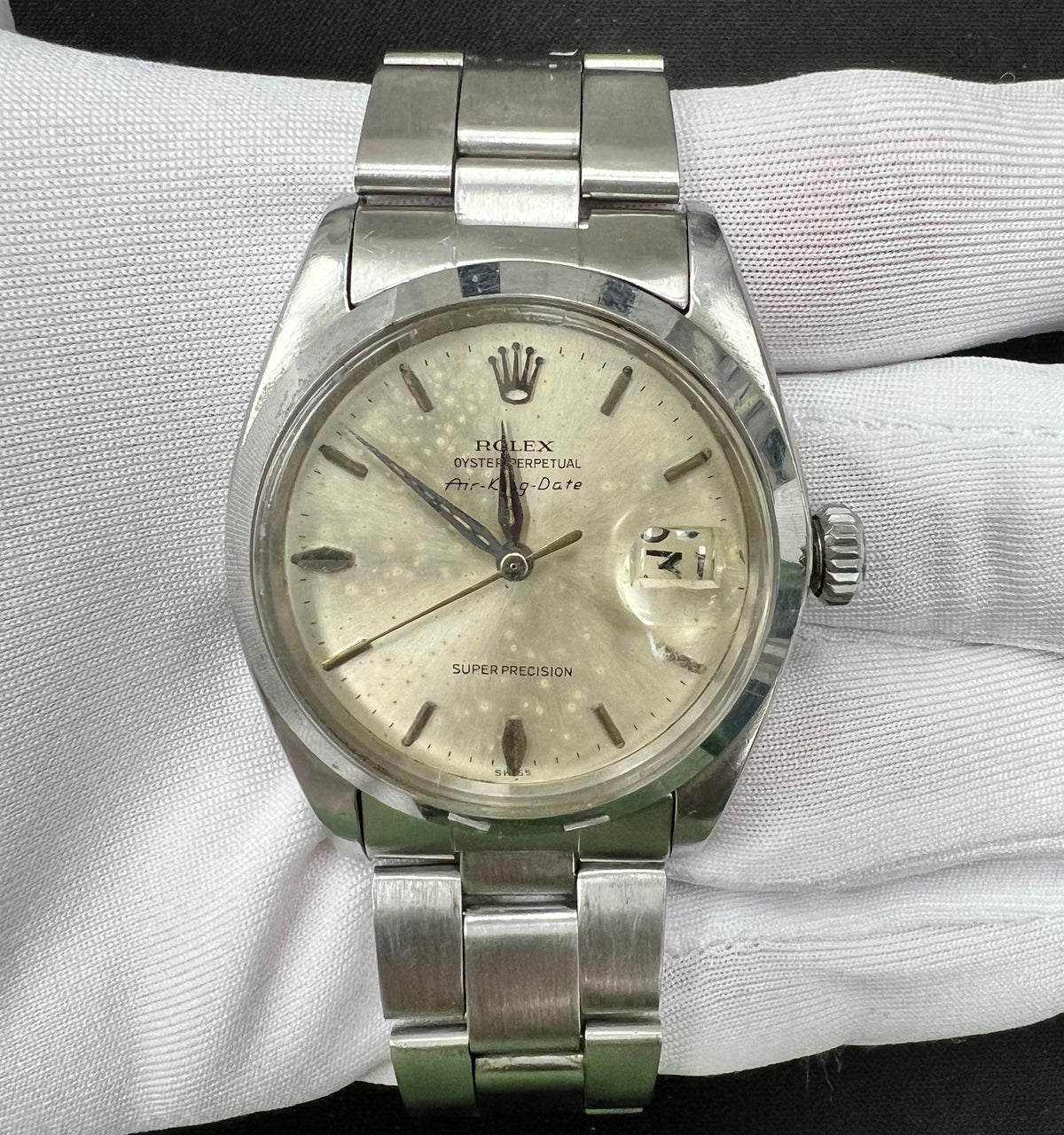 Rolex air king date 5700