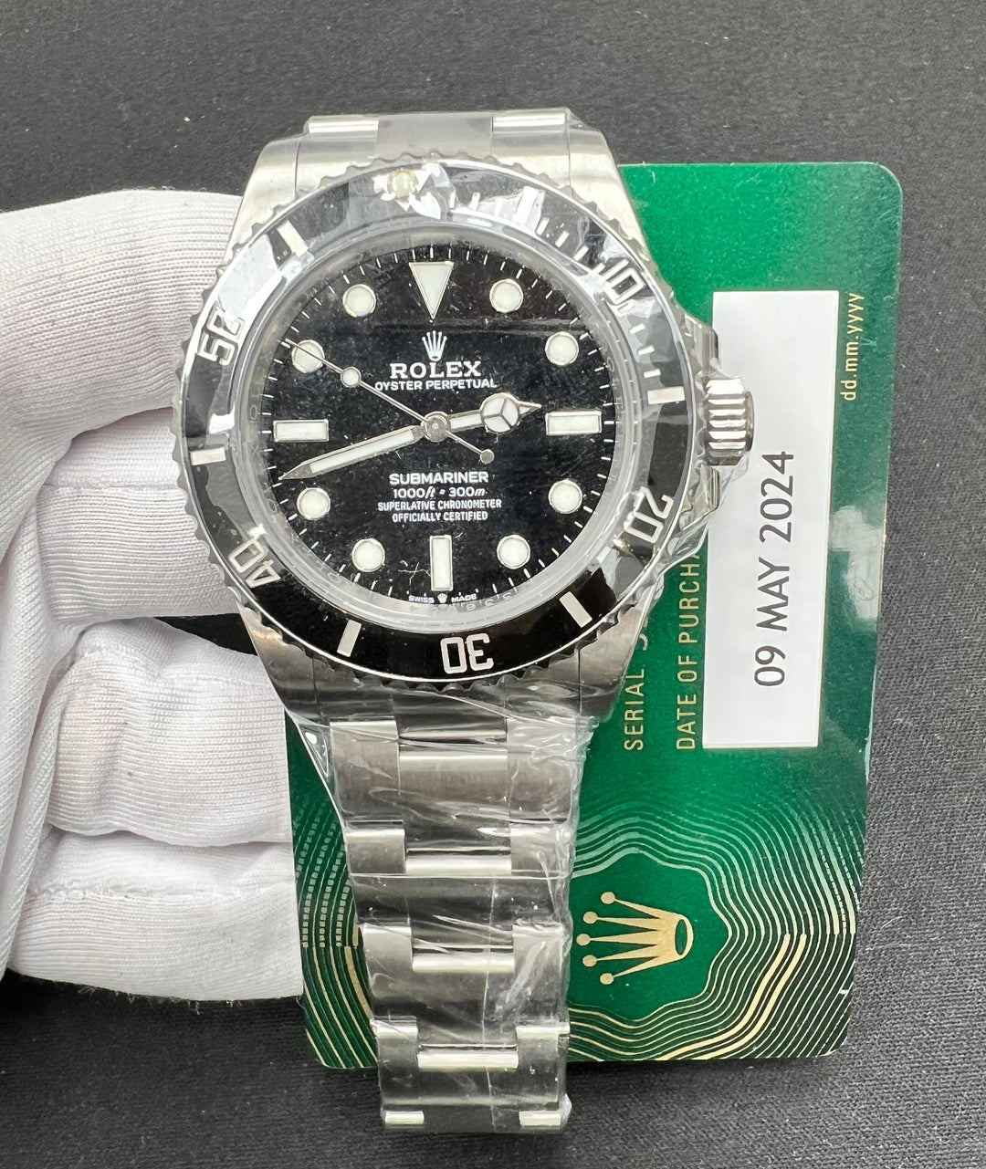 ROLEX SUBMARINER NO DATE 124060