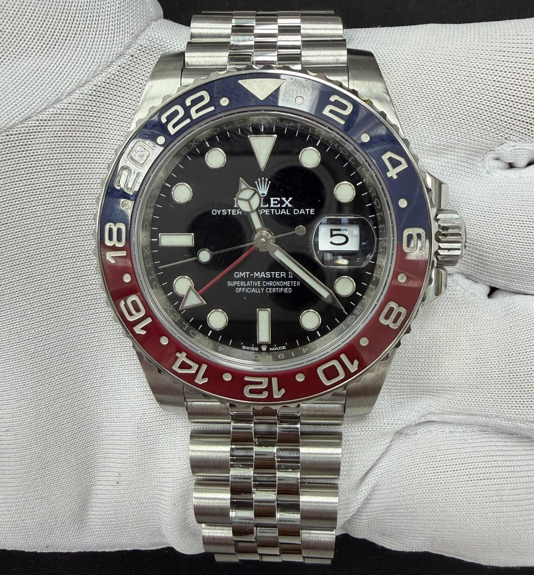ROLEX GMT MASTER II 126710BLRO