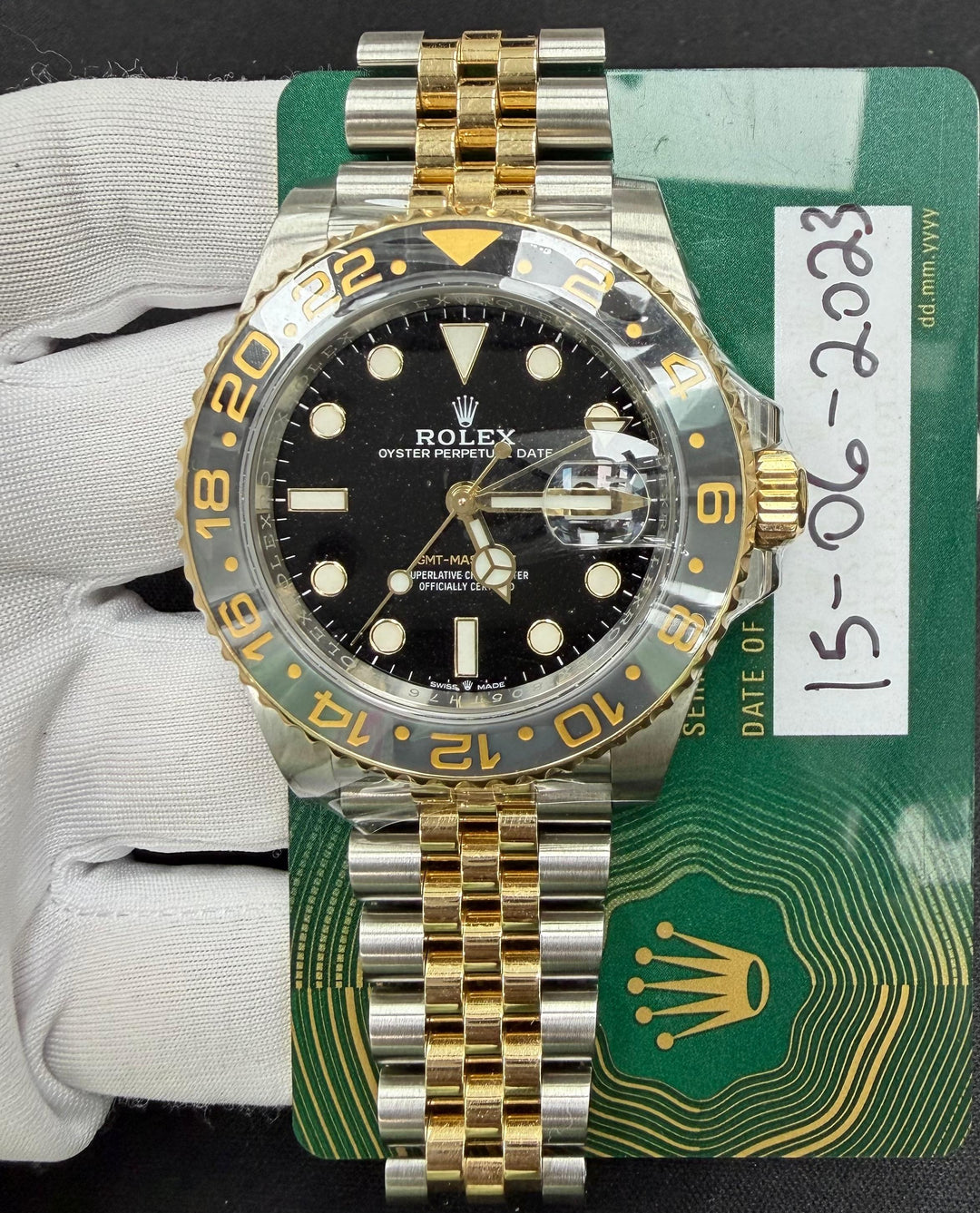 ROLEX GMT MASTER II 126713GRNR