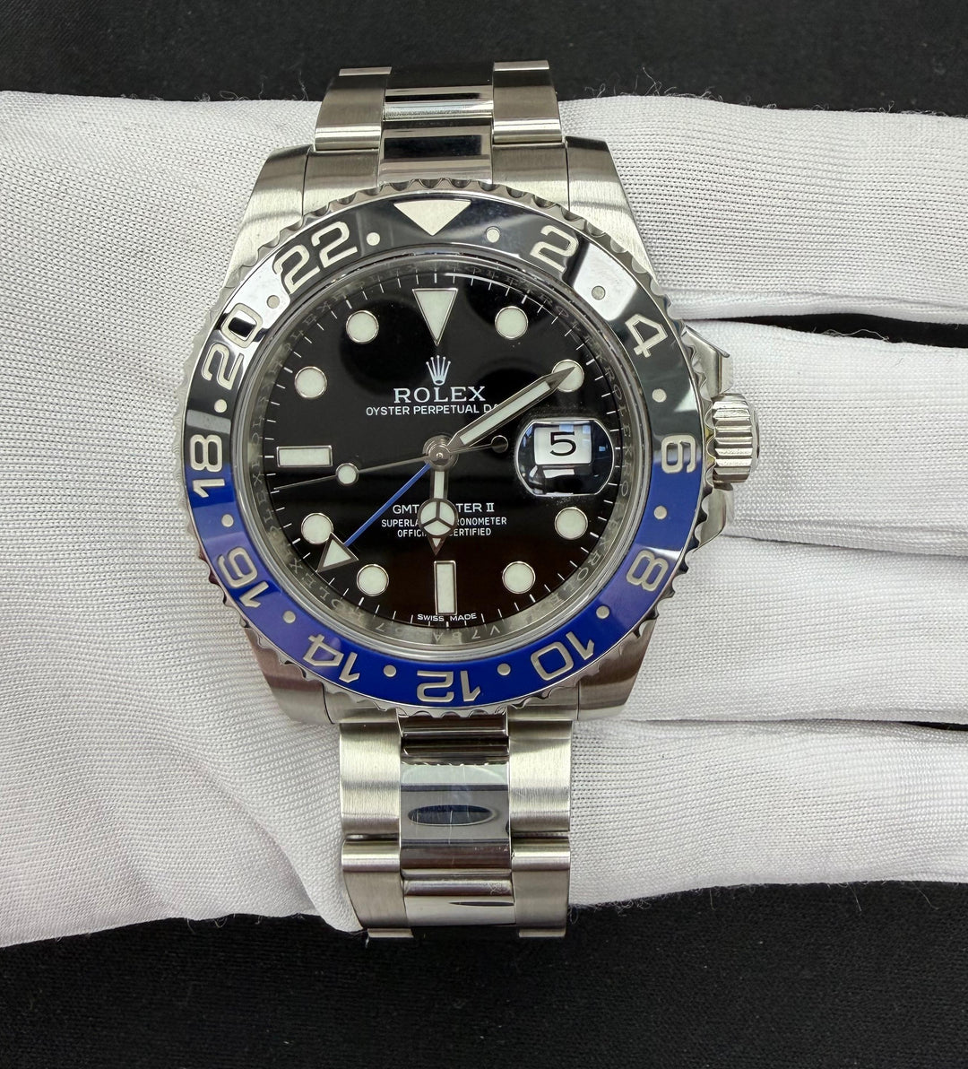 ROLEX GMT MASTER II 116710BLNR