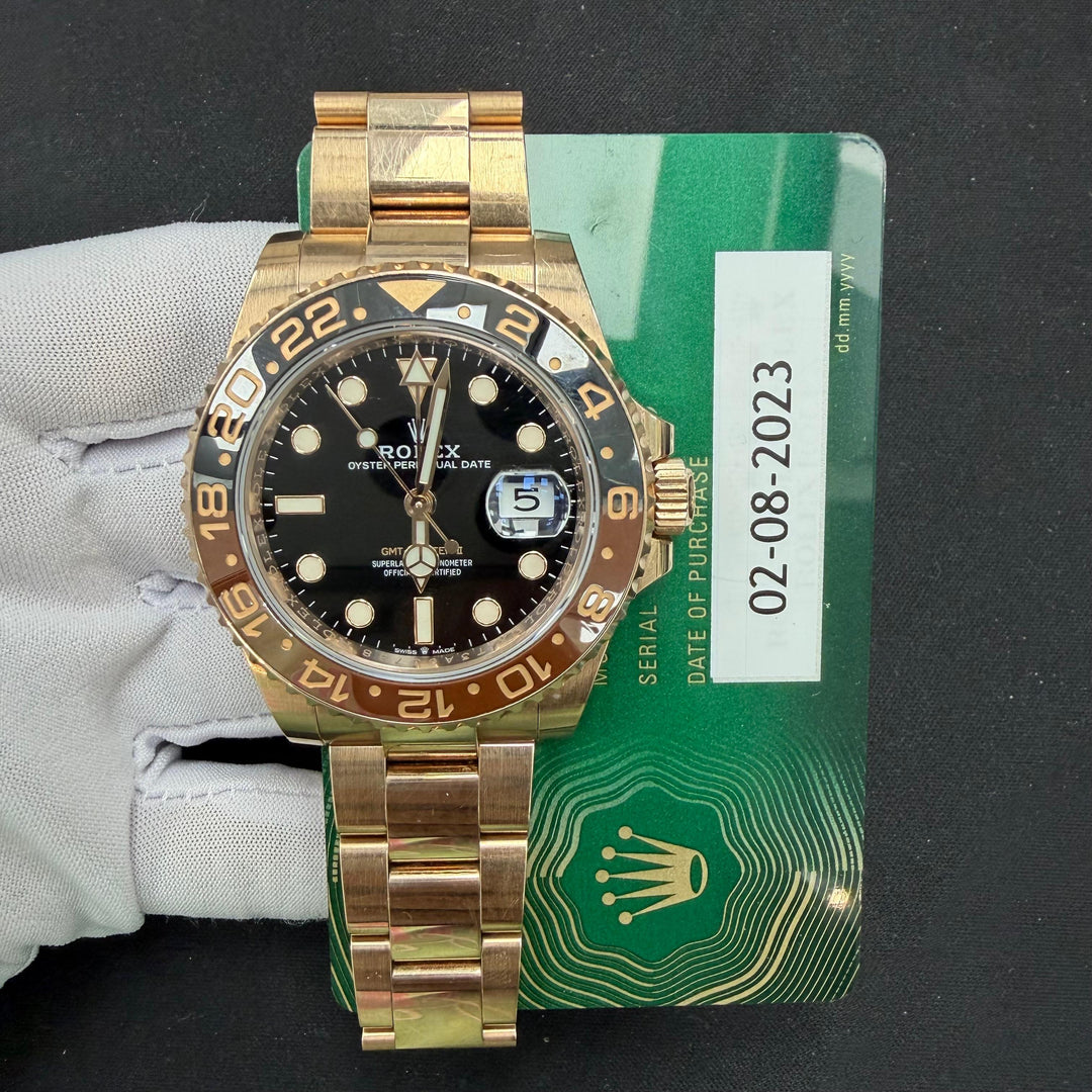 ROLEX GMT MASTER II 126715CHNR