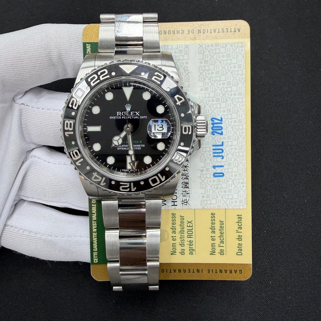 ROLEX GMT MASTER II 116710LN