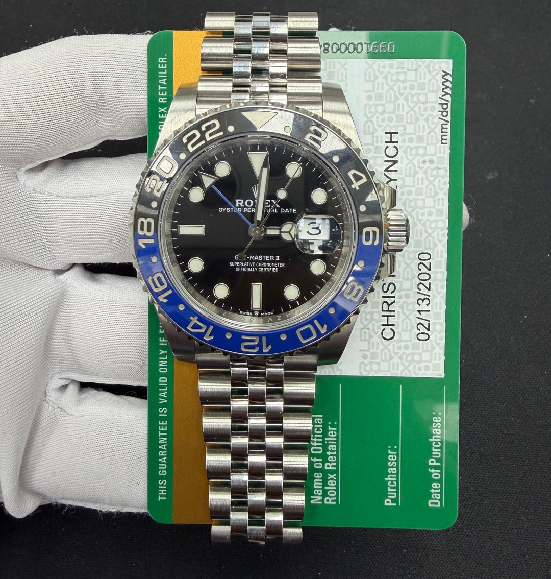 ROLEX GMT MASTER II 126710BLNR