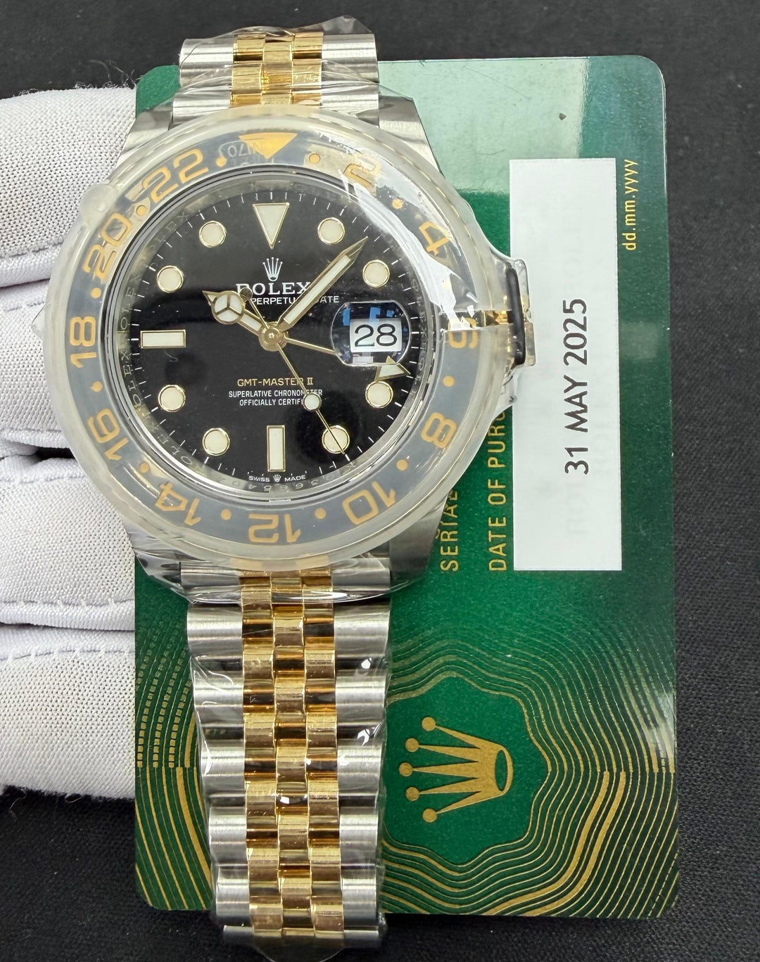 ROLEX GMT MASTER II 126713GRNR