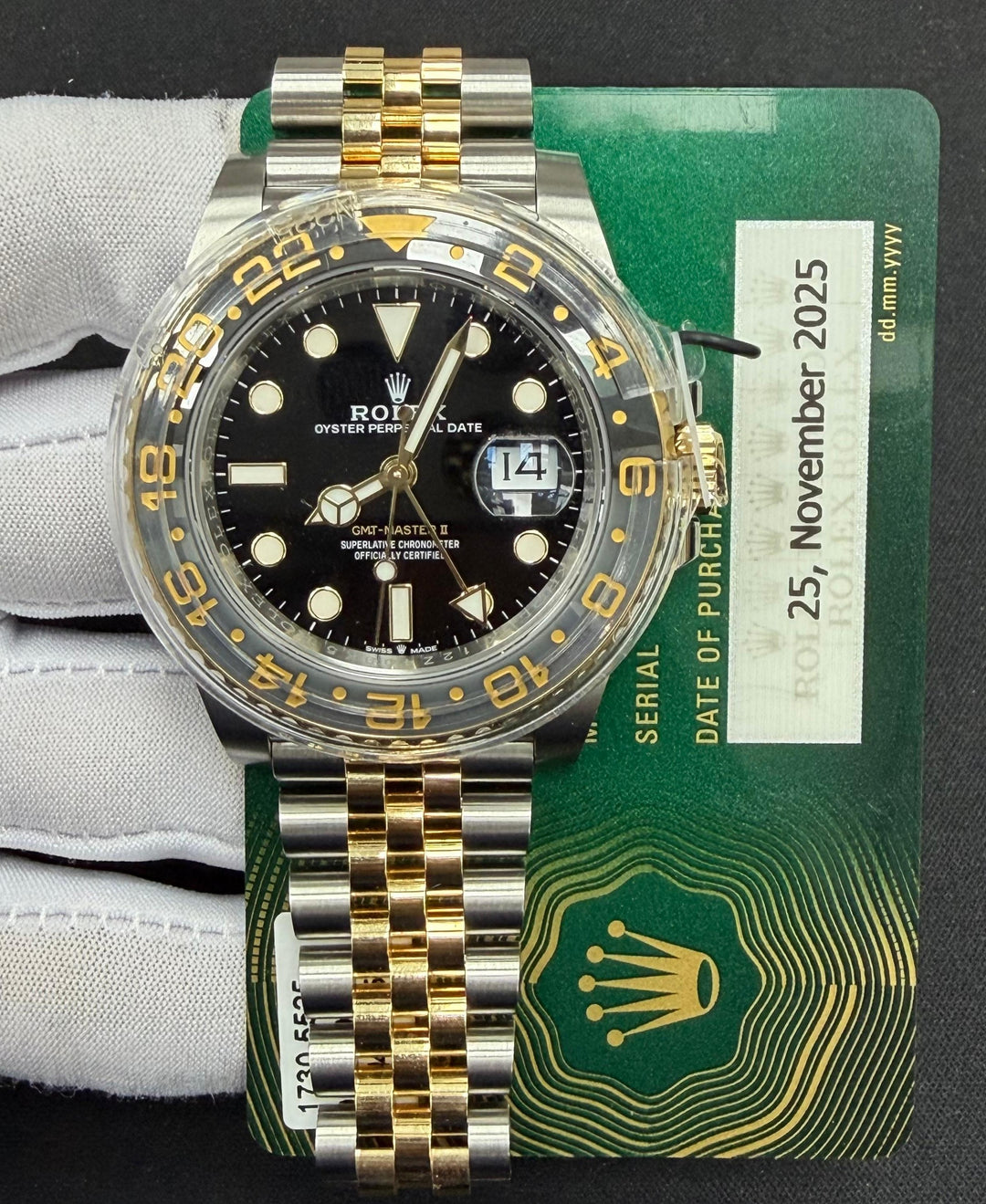 ROLEX GMT MASTER II 126713GRNR