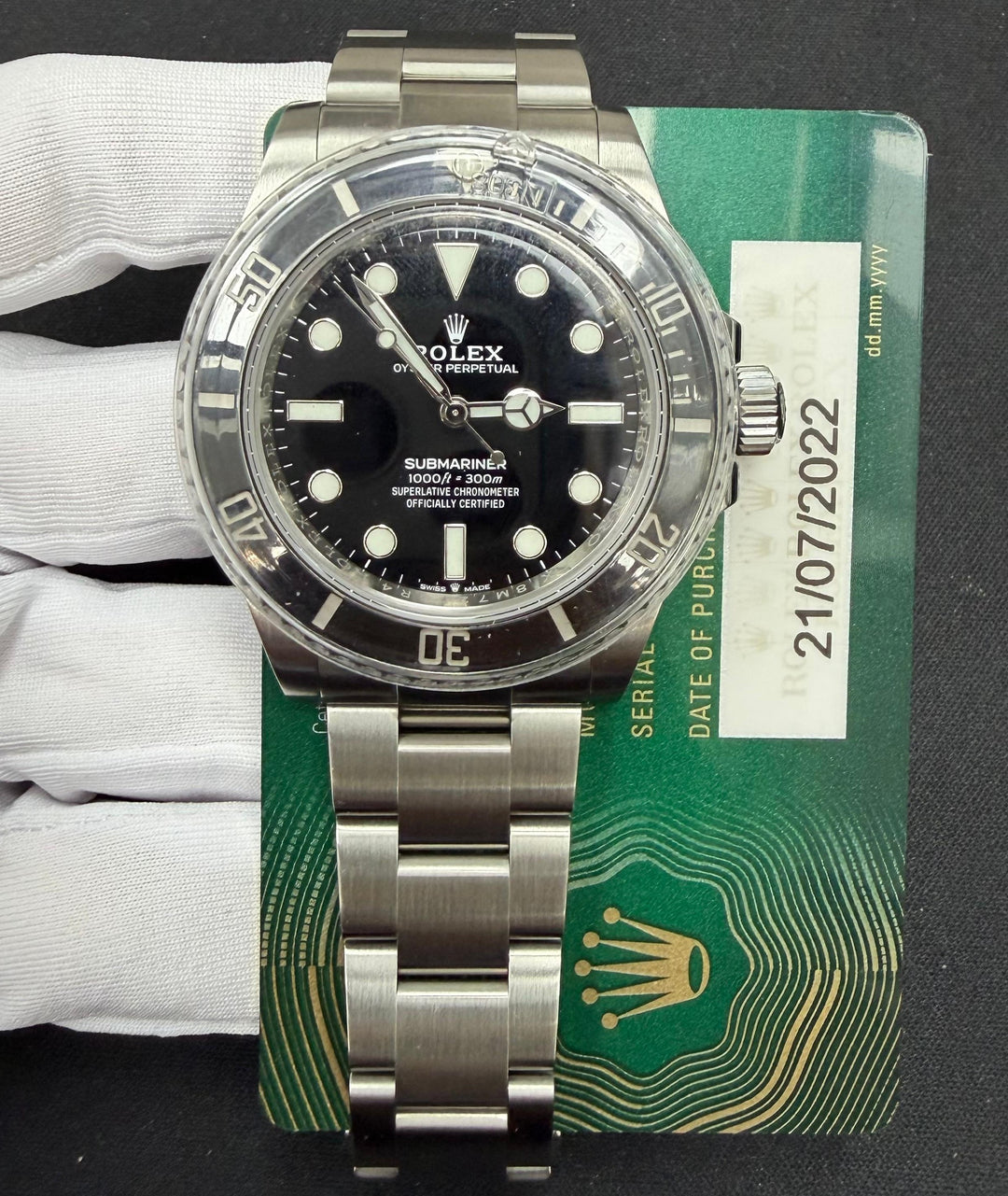 ROLEX SUBMARINER NO DATE 124060