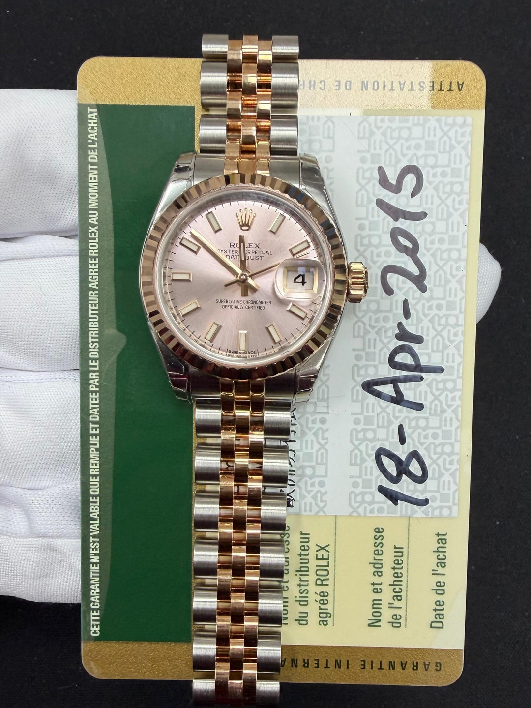 ROLEX LADY DATE JUST 179171