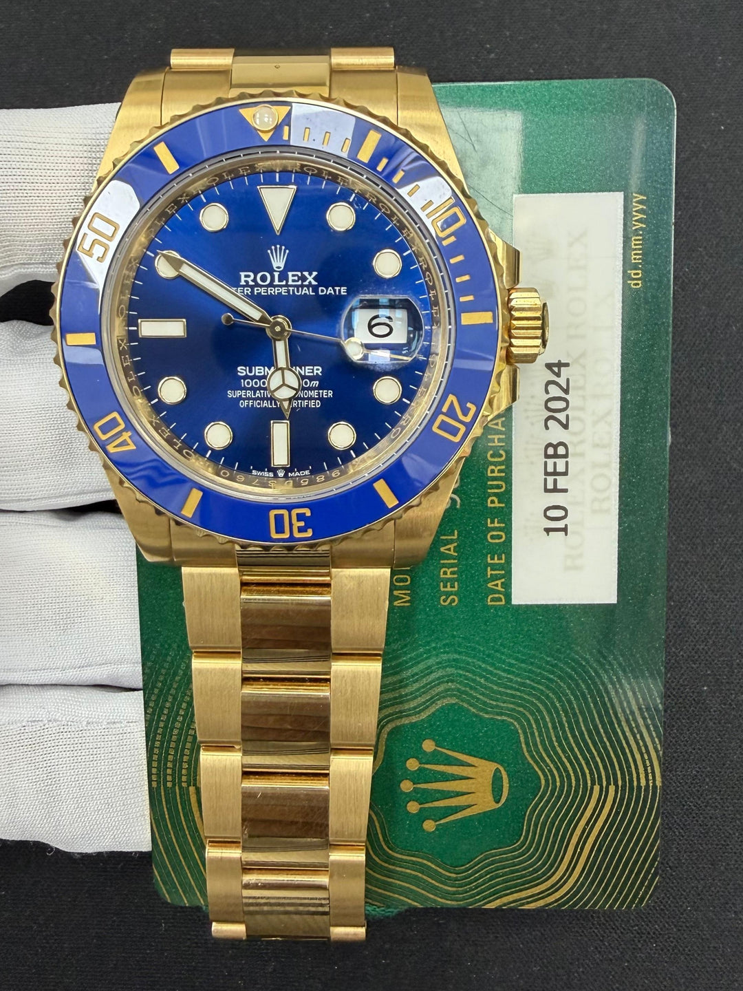 ROLEX SUBMARINER DATE 126618LB
