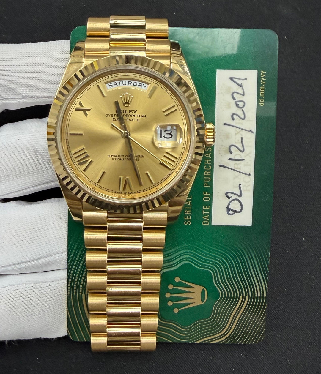 ROLEX DAY-DATE 228238