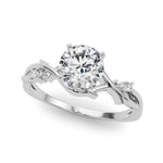 Load image into Gallery viewer, Nature-Inspired Thorn Vine Engagement Ring - Size 3.75
