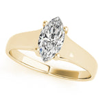 Load image into Gallery viewer, Solitaire Trellis Engagement Ring - Size 3.5
