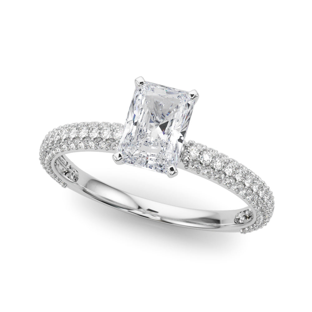 PavÃ© Enagement Ring – Setting (Size 6.5)