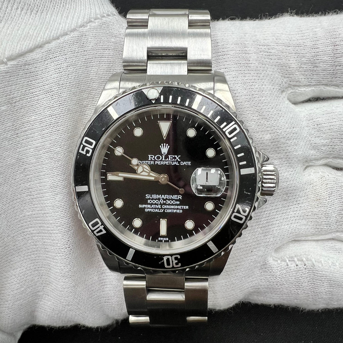 Rolex submariner date 16610
