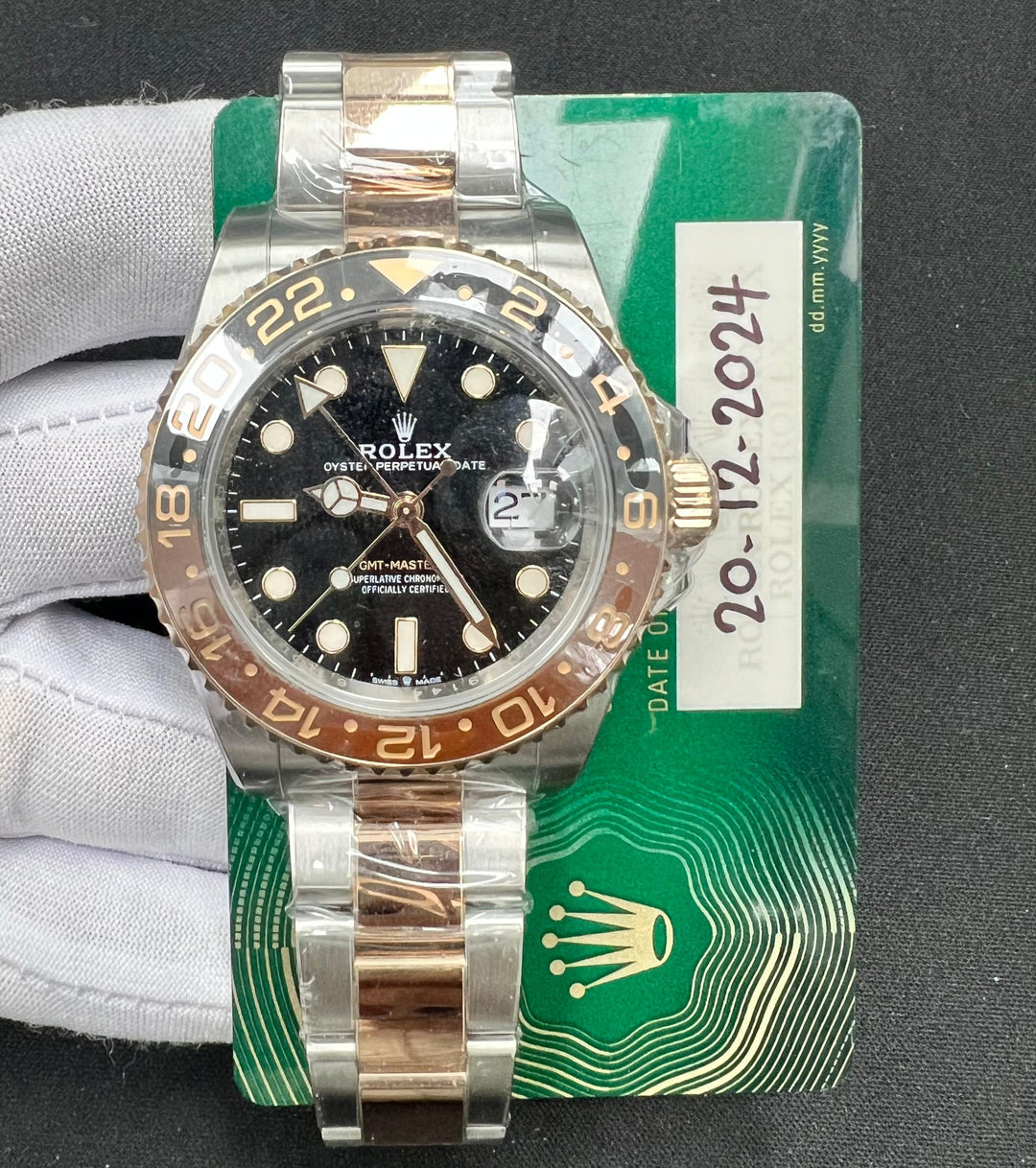 ROLEX GMT MASTER II 126711CHNR