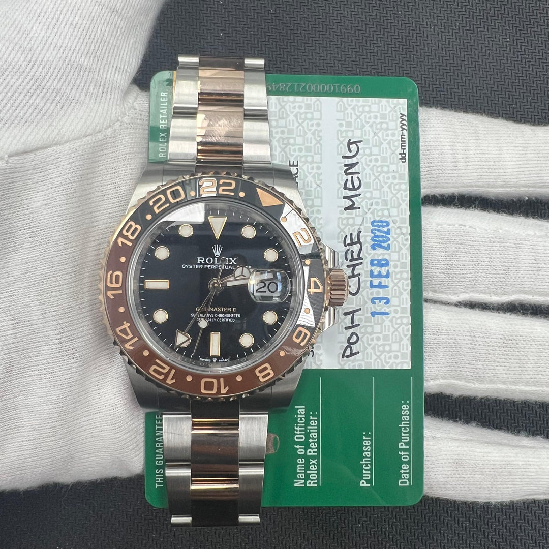 ROLEX GMT MASTER II 126711CHNR