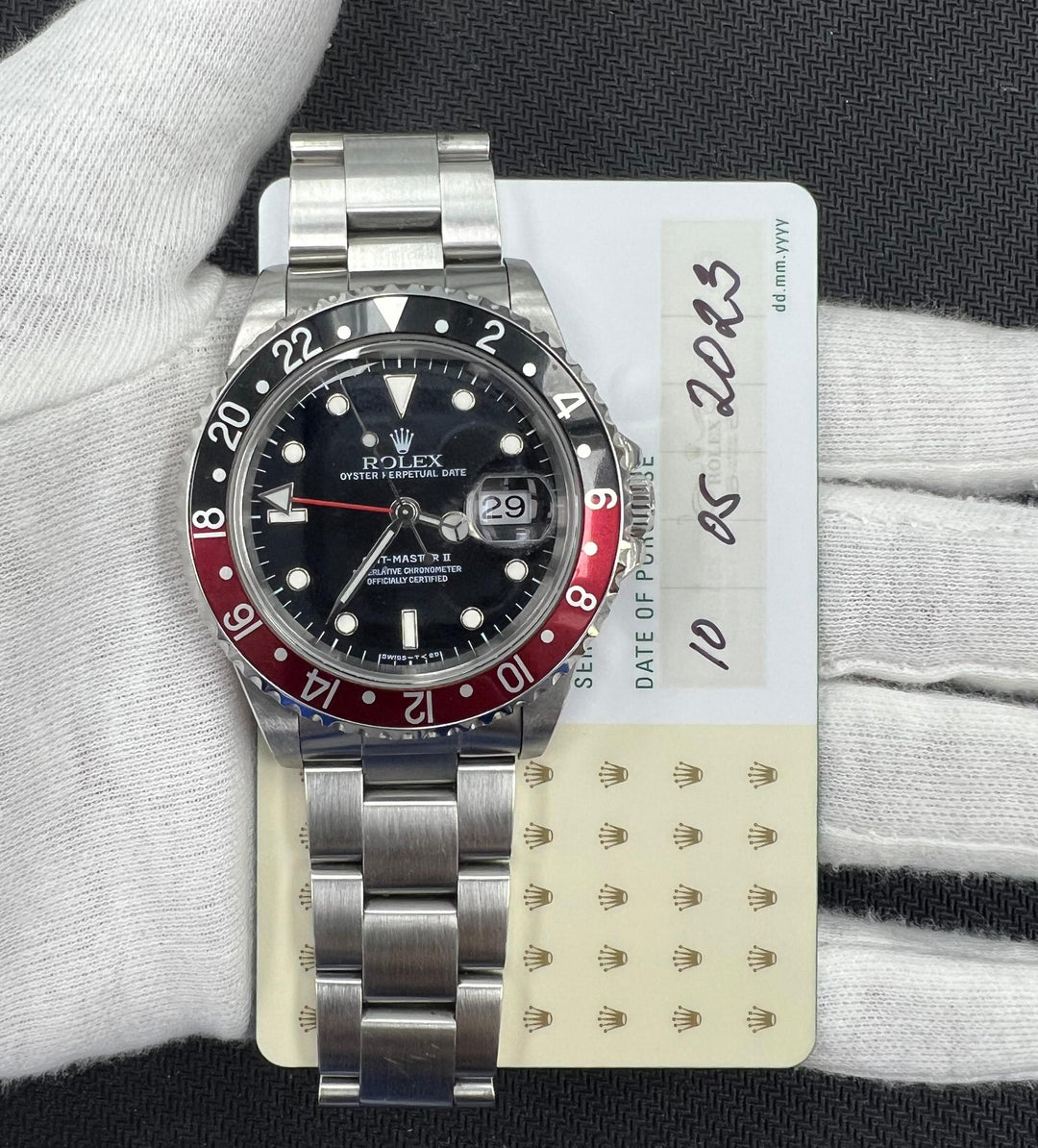 ROLEX GMT MASTER II 16710
