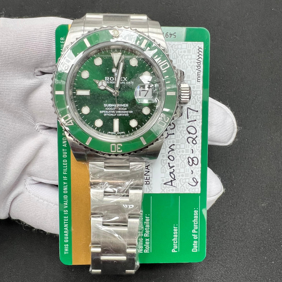 ROLEX SUBMARINER DATE 116610LV