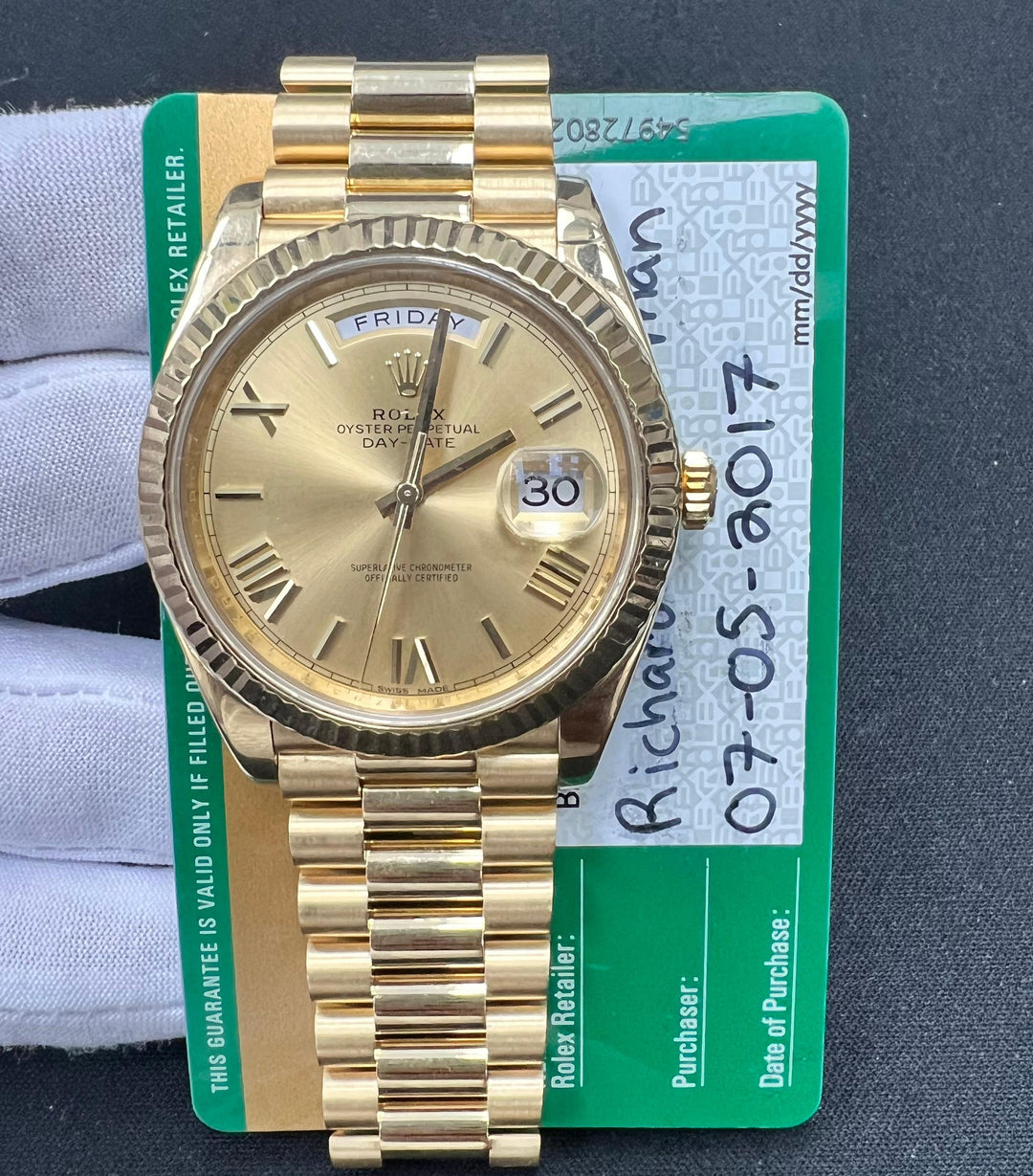 ROLEX DAY-DATE 228238