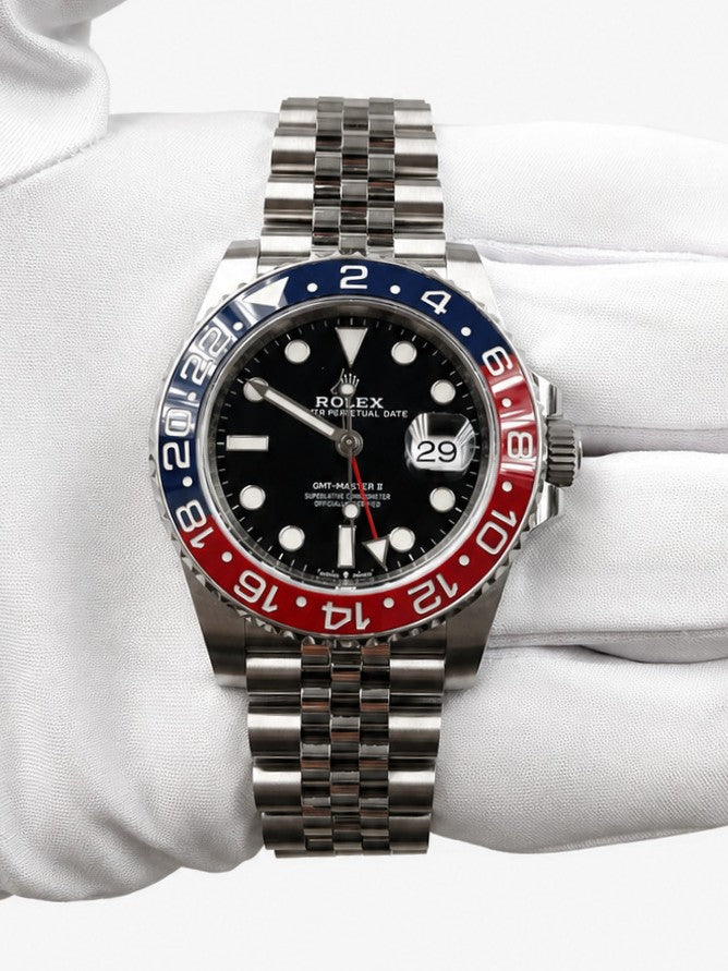 ROLEX GMT MASTER II 126710BLRO