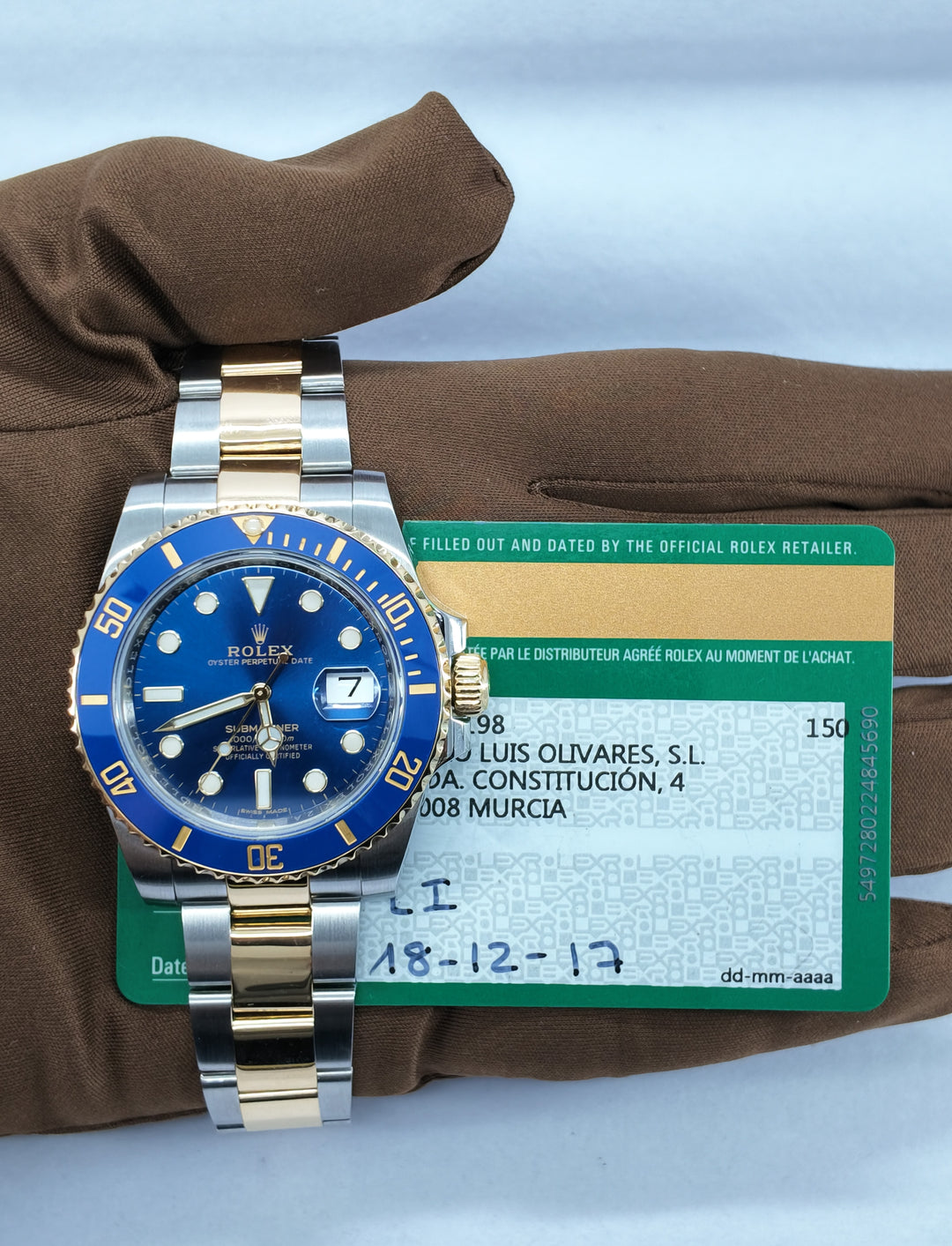 ROLEX SUBMARINER DATE 116613LB
