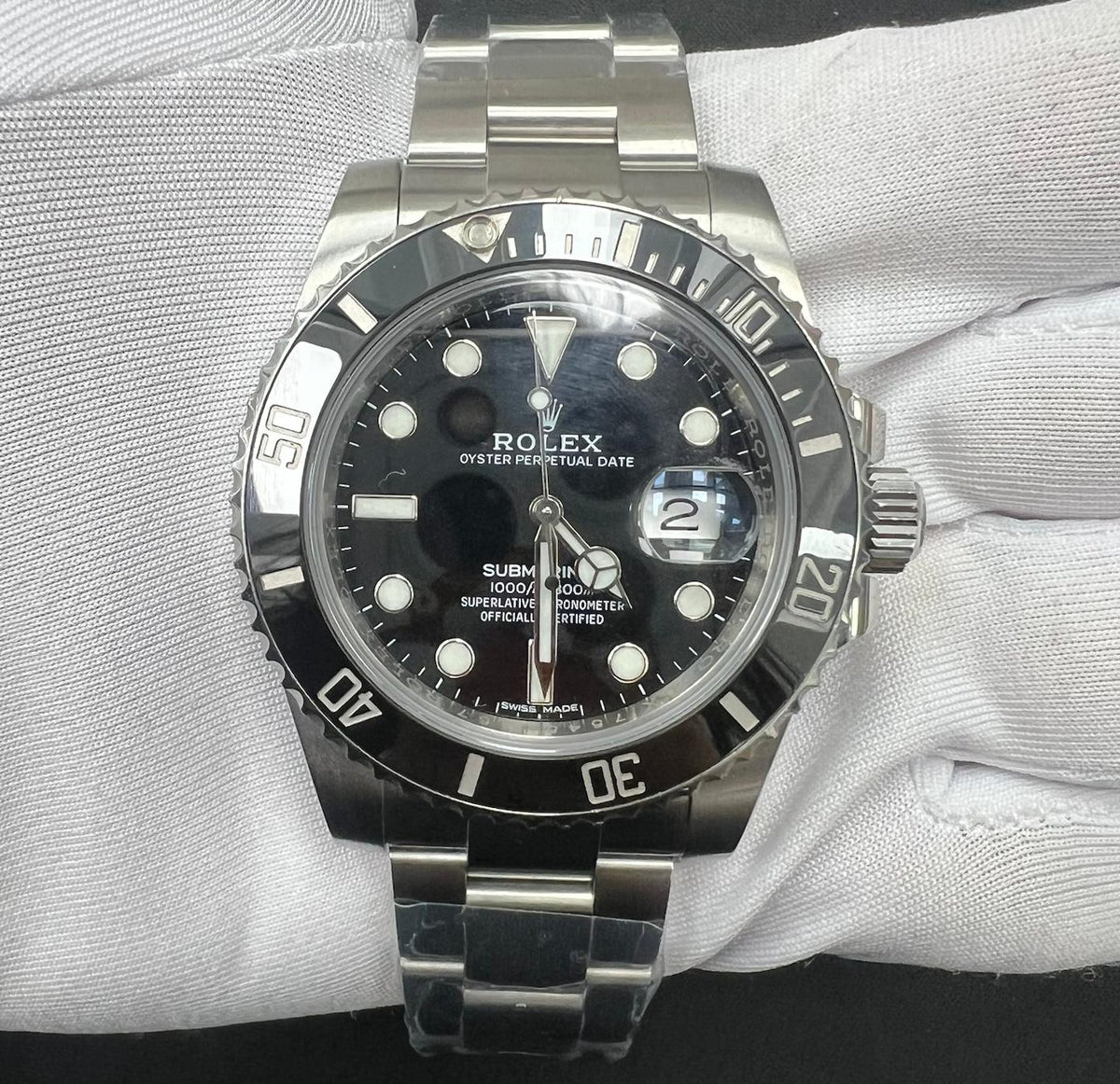 Rolex submariner date 116610ln