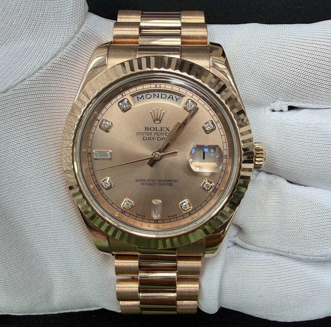 ROLEX DAY-DATE II 218235