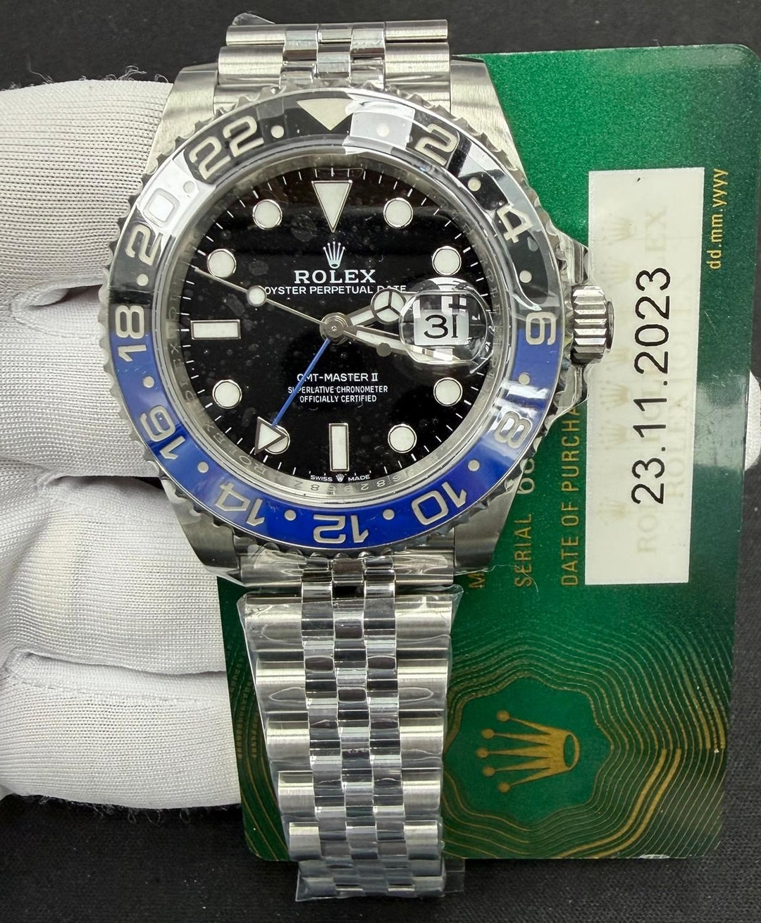 ROLEX GMT MASTER II 126710BLNR
