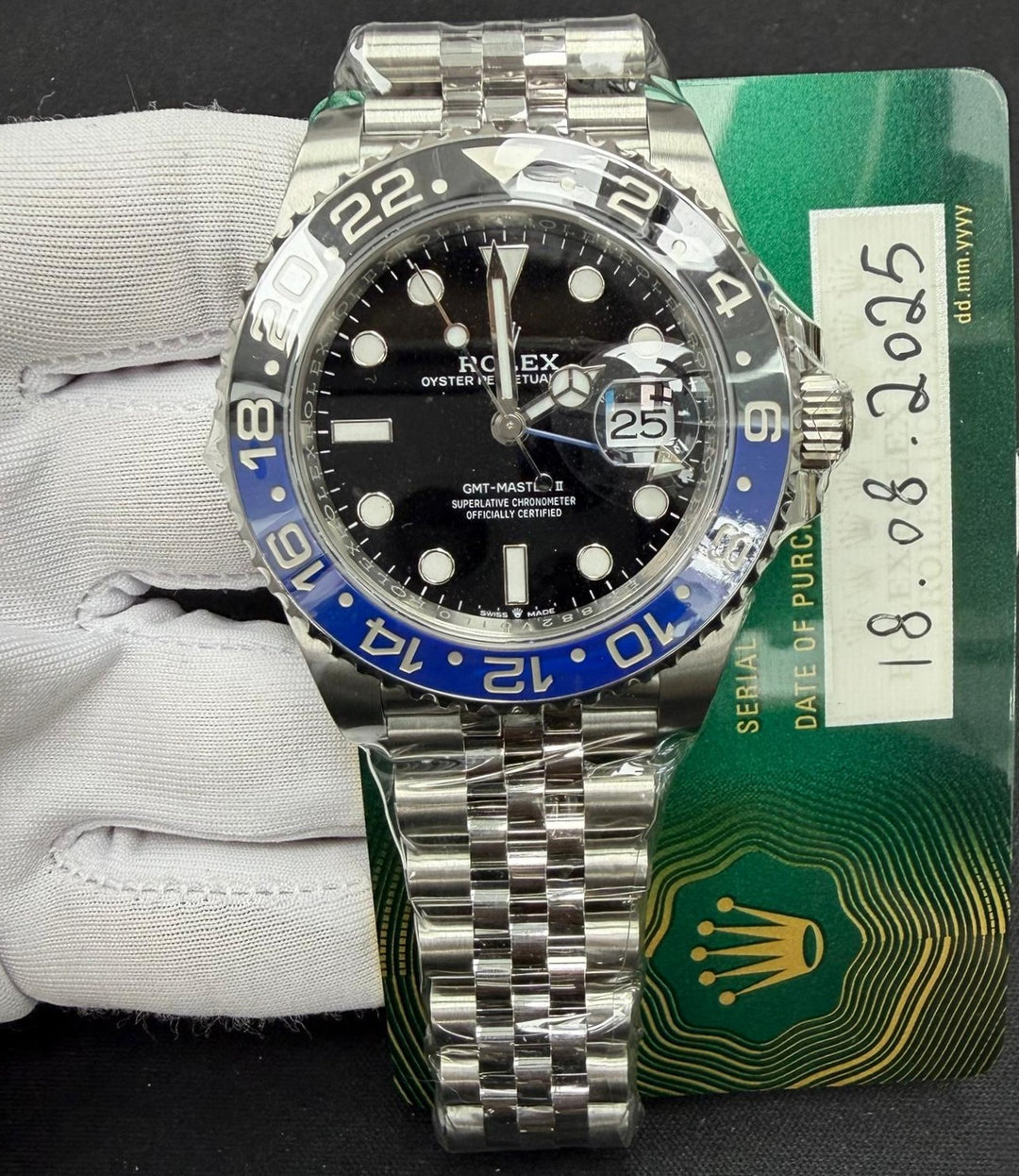 ROLEX GMT MASTER II 126710BLNR