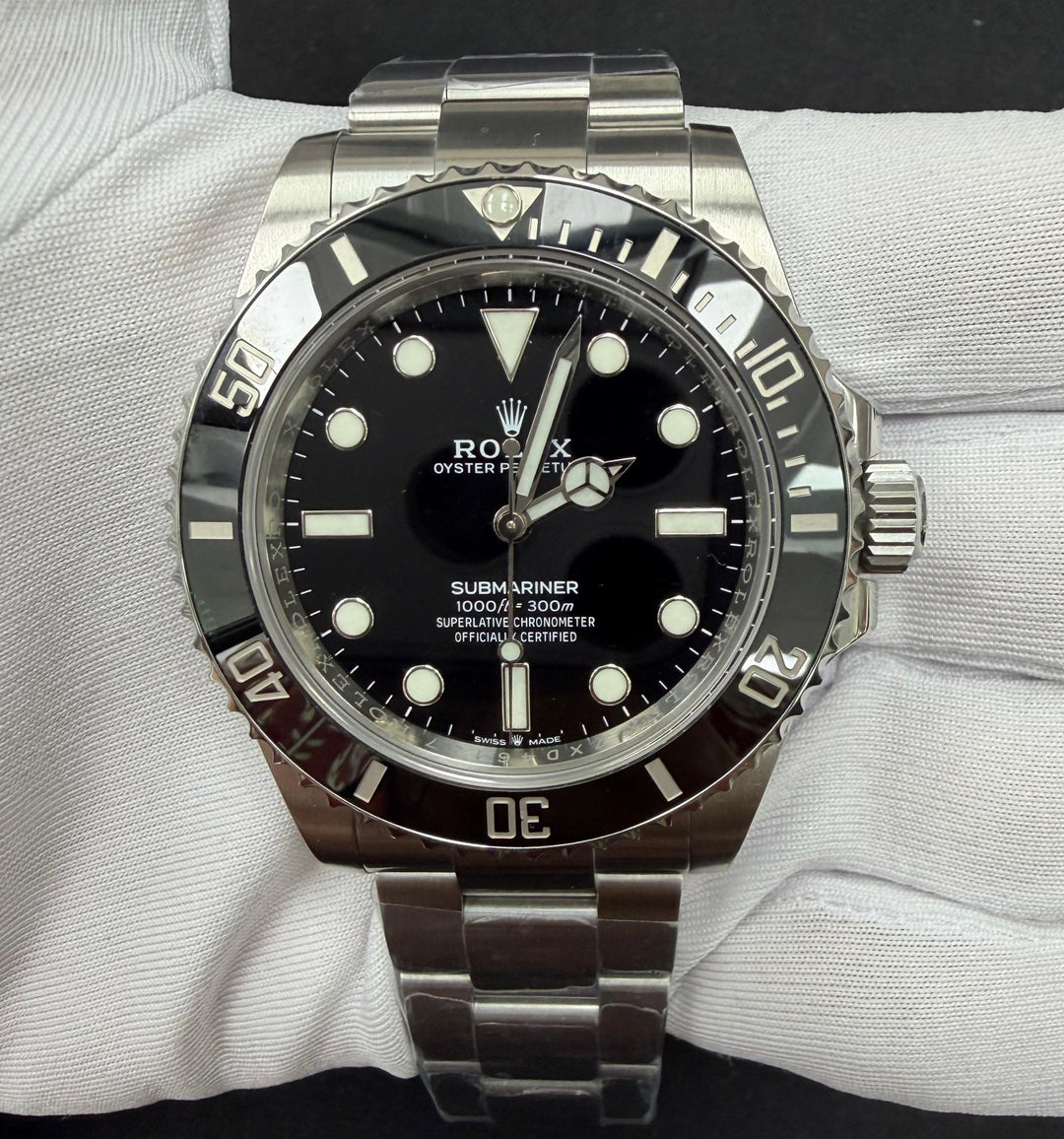 ROLEX SUBMARINER NO DATE 124060
