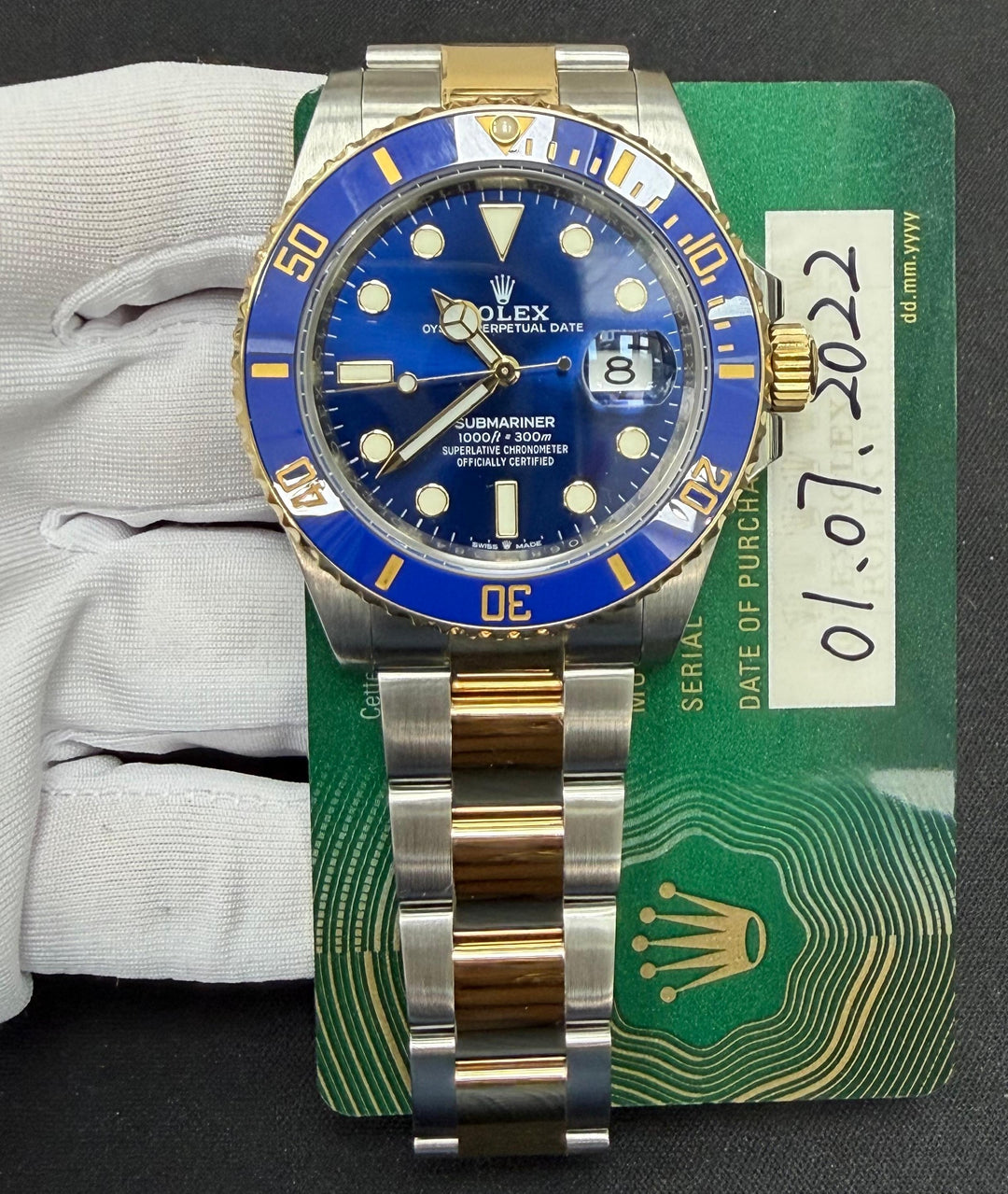 ROLEX SUBMARINER DATE 126613LB