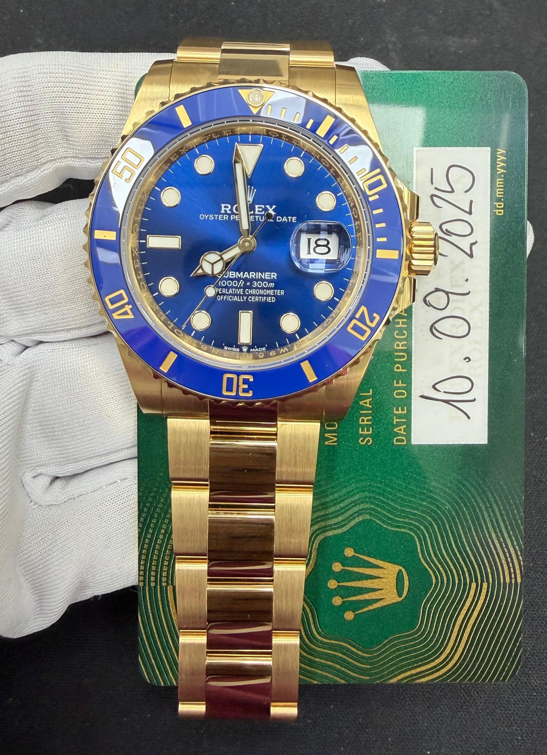 ROLEX SUBMARINER DATE 126618LB