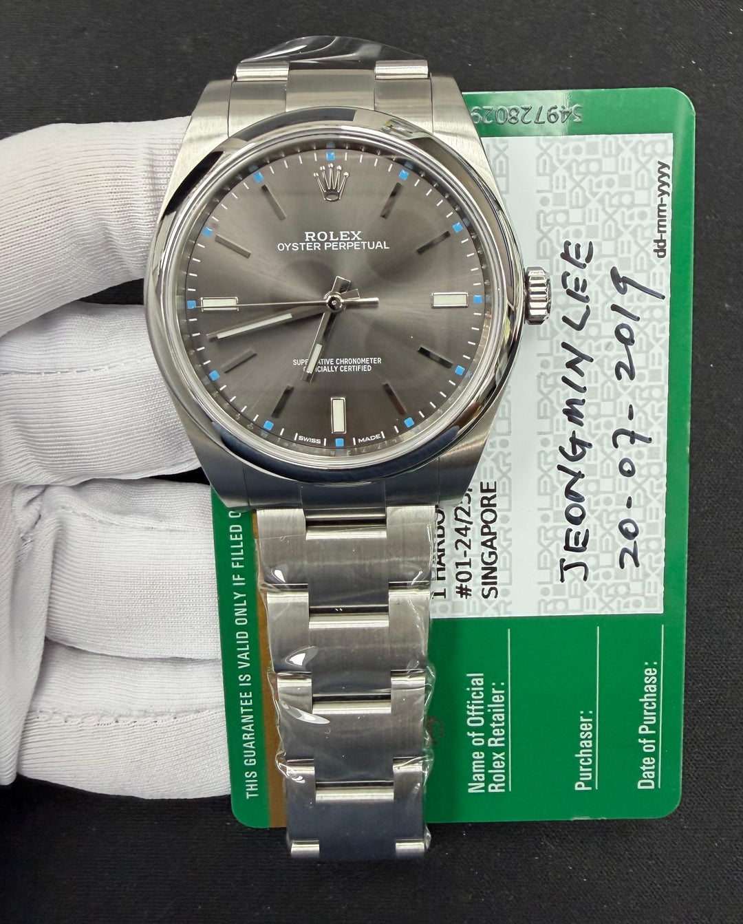 ROLEX OYSTER PERPETUAL 114300