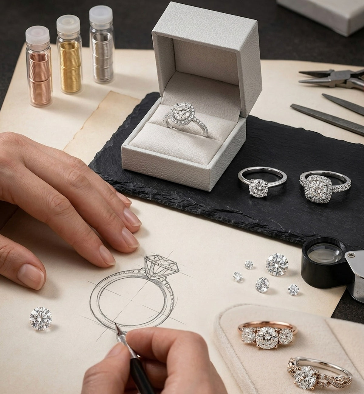 Custom Jewelry & Custom Engagement Rings in Austin