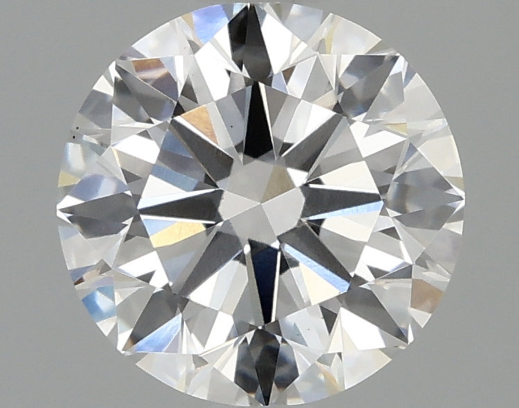 round Lab Grown 2.96ct E VVS2